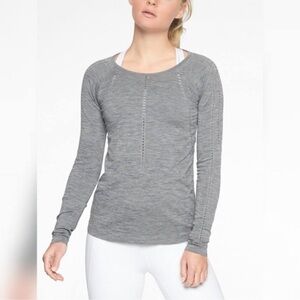 Athleta Foothill Heather Long Sleeve S